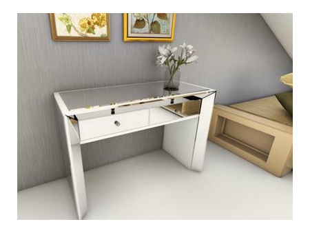 Makeup Vanity and Dressing Table with Glass Mirror
