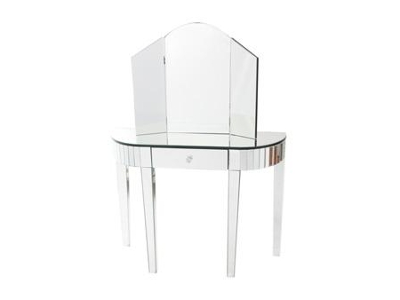 Makeup Vanity and Dressing Table with Glass Mirror