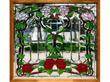 Stained Glass Cabinet Door