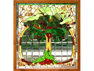 Stained Glass Cabinet Door