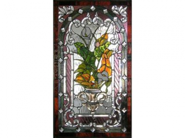 Stained Glass Cabinet Door