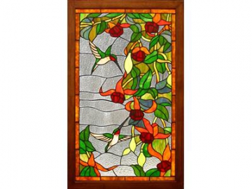 Stained Glass Cabinet Door