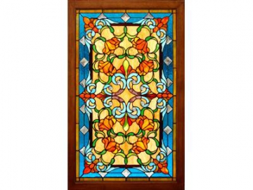 Stained Glass Cabinet Door