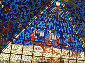 Stained Glass Church Dome