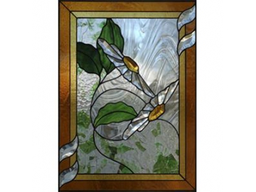 Bevel Cluster Deco Stained Glass