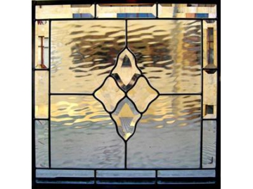 Bevel Cluster Deco Stained Glass