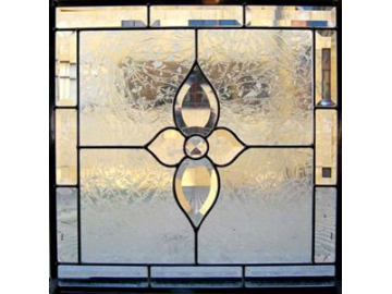 Bevel Cluster Deco Stained Glass