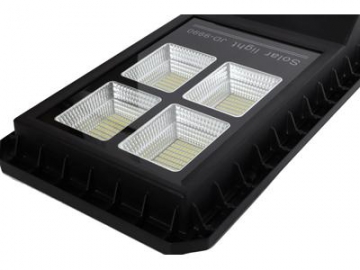 Integrated Solar LED Light Fixture, 99 SMD LEDs