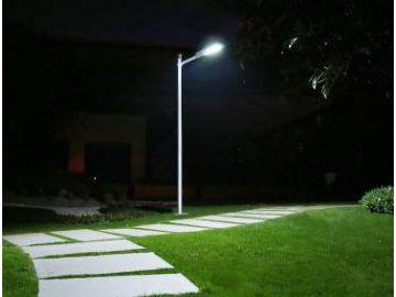 Integrated Solar LED Light Fixture