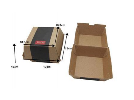 Hamburger Box, Custom Kraft Paper Box