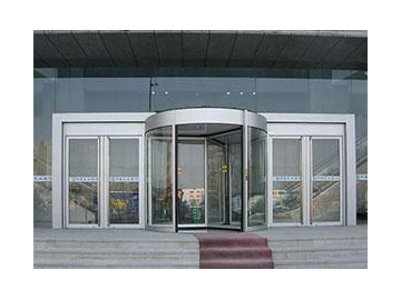 Revolving Glass Door