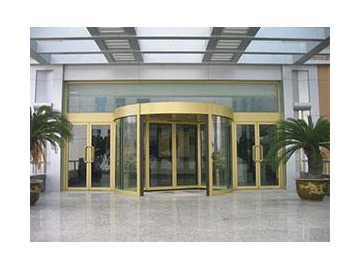 Revolving Glass Door