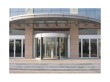 Revolving Glass Door