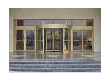 Revolving Glass Door