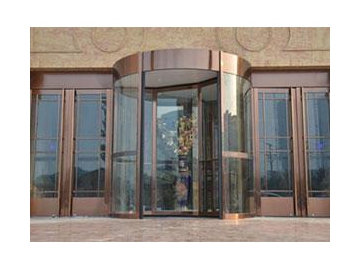 Revolving Glass Door