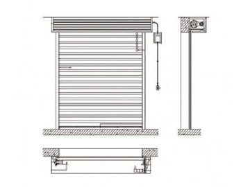 Steel Roller Shutter Door