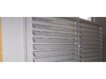 Flameproof Window Louver Shutter Curtain