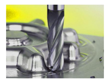 2 Flute 60°Helix Carbide End Mill