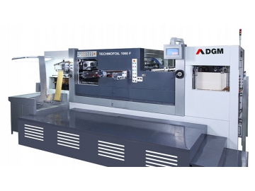 Die Cutting Foil Stamping Press 1050-F type Hot Foil Stamping Cutting Line