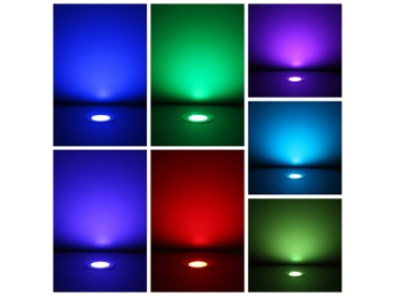 SC-B101 Ultra-thin LED Puck Light, RGB Dimmable LED, Waterproof Deck Light