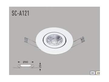Indoor Lighting LED Downlight, Item SC-A121 LED Lighting