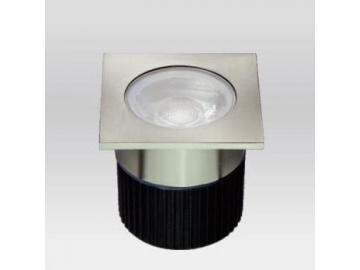 SC-F113 Square COB LED Inground Light, 60mm Recessed LED Deck Light