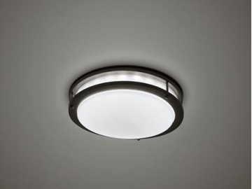 Brushed Aluminum Flush Mount LED Ceiling Light