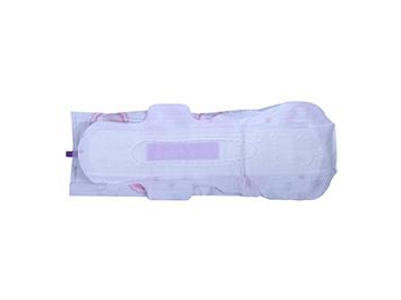 No leakage maxi pad with long wing