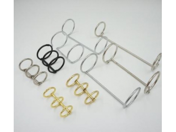 Calendar Binding Ring and Clips