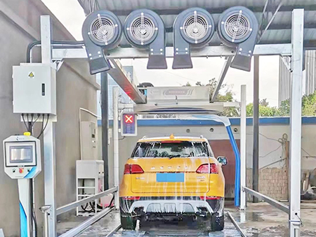 Single Arm Touchless Car Wash Machine