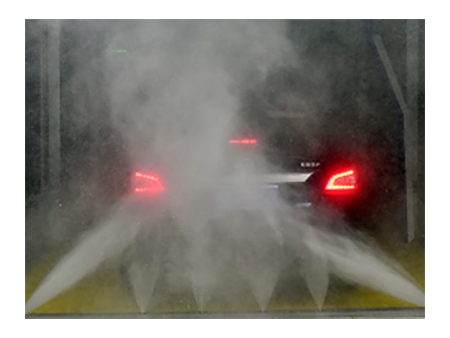 Single Arm Touchless Car Wash Machine