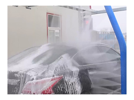 Single Arm Touchless Car Wash Machine