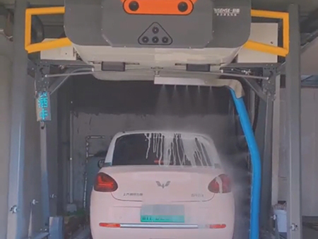 Single Arm Touchless Car Wash Machine