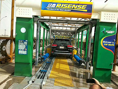 Tunnel Car Wash Equipment (14-Brush)