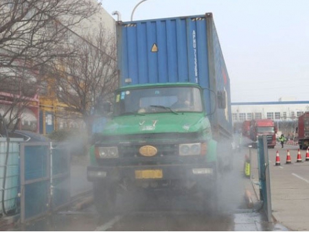 Disinfecting Car Washing System for Trucks