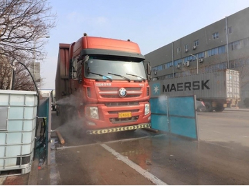 Disinfecting Car Washing System for Trucks