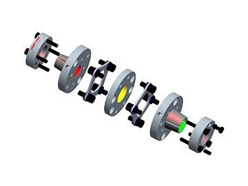 LK15-2 Double Disc Coupling - Locking Assemblies Coupling