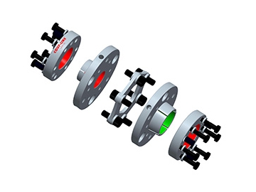 LK15-1 Single Disc Coupling - Locking Assemblies Coupling