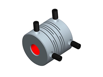 LK2-1 Flexible Couplings - Beam Type - Setscrew Type - Parallel