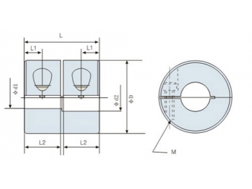 LK13-2 Rigid Coupling - Clamp Type