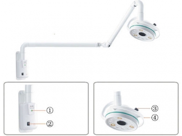 Wall Mount Surgical Light