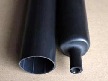 Dual Wall Semi-Rigid Heat Shrink Tubing  (Item ASR230, Adhesive Lined Tubing, Black, 3:1 Shrink Ratio)