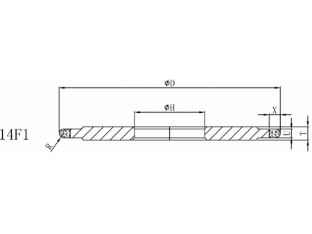 Electroplated Diamond Grooving Wheel for Drill Bits