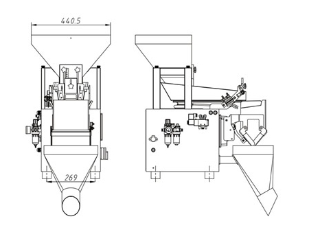 JW-AX1 Single Head Linear Weigher Stainless Steel Machine,20-1000g, 15L