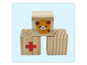 Wooden Building Blocks Set for Toddlers