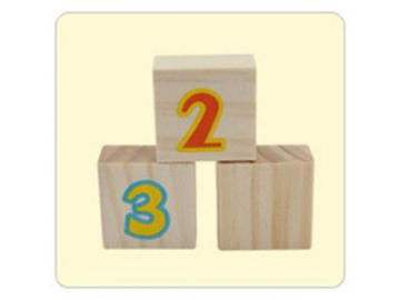 Wooden Building Blocks Set for Toddlers