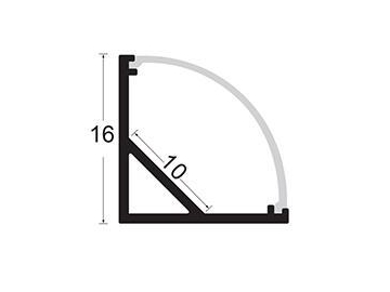 LD-1616B LED Aluminum Channel