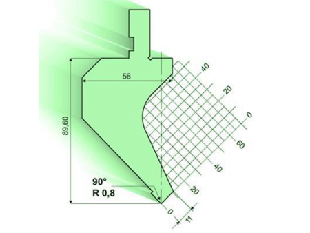 90°Punches/top-tools, Amada Press Brake Tooling