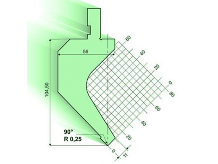 90°Punches/top-tools, Amada Press Brake Tooling