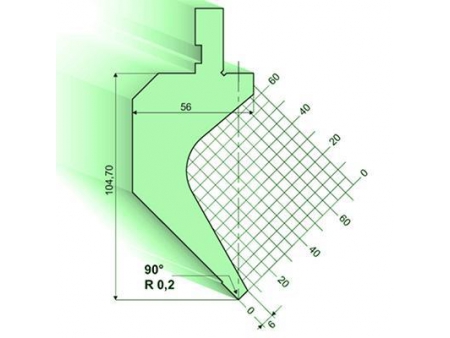 90°Punches/top-tools, Amada Press Brake Tooling